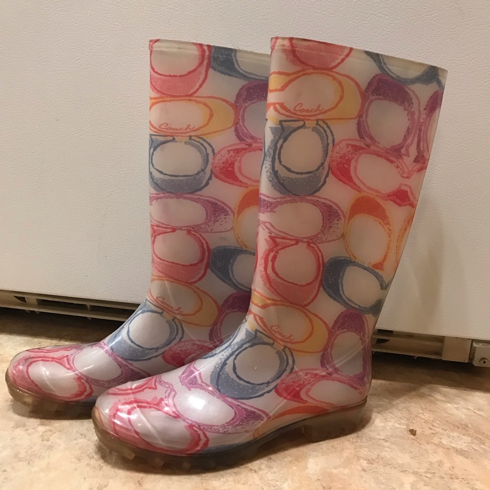 Coach Poppy Rainboots